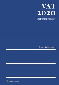 VAT 2020. Raport specjalny - okładka książki