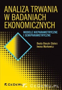 Analiza trwania w badaniach ekonomicznych.. - okładka książki