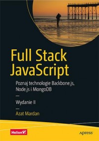 Full Stack JavaScript. Poznaj technologie - okładka książki