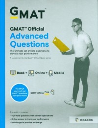 GMAT Official Advanced Questions - okładka książki
