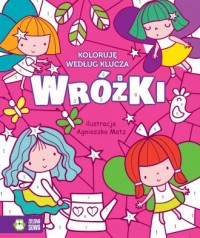 Koloruję według klucza. Wróżki - okładka książki