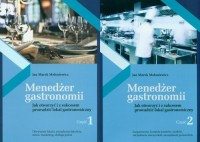 Menedżer gastronomii cz. 1-2. KOMPLET - okładka książki