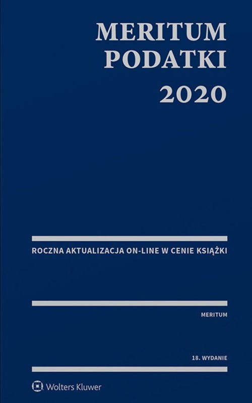 MERITUM Podatki 2020 - Aleksander Kaźmierski | Księgarnia ...