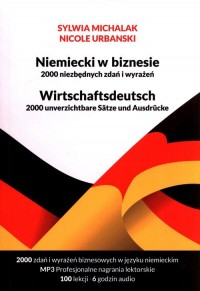 Niemiecki w biznesie. 2000 niezbędnych - okładka podręcznika