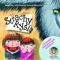 Strachy Rysia (+ CD) - okładka książki
