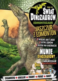 Świat dinozaurów cz. 33. Edmontozaur - okładka książki