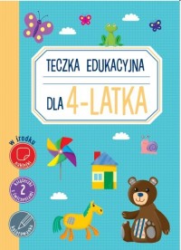 Teczka edukacyjna dla 4-latka - okładka podręcznika