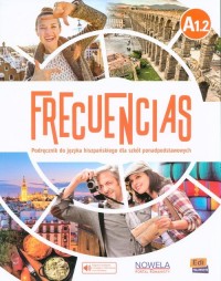 Frecuencias A1.2. Podręcznik + - okładka podręcznika