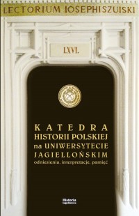 Katedra Historii Polskiej na Uniwersytecie - okładka książki