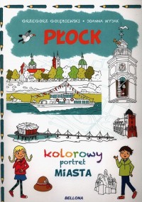 Płock. Kolorowy portret Miasta - okładka książki