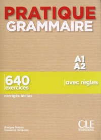 Pratique Grammaire - Niveau A1-A2 - okładka podręcznika