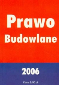 Prawo Budowlane 2006 - okładka książki