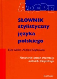 Słownik stylistyczny języka polskiego - okładka książki