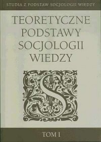 Teoretyczne podstawy socjologii - okładka książki