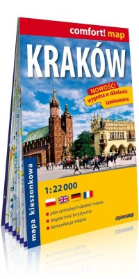 Comfort!map Kraków 1:22 000 mapa - okładka książki