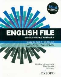 English File 3E Pre-Intermed. Multipack - okładka podręcznika