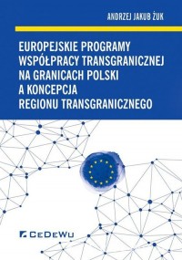 Europejskie programy współpracy - okładka książki
