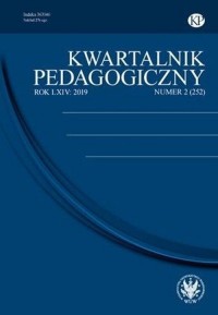 Kwartalnik Pedagogiczny 3/2019 - okładka książki
