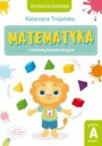 Matematyka i zabawy konstrukcyjne. - okładka książki