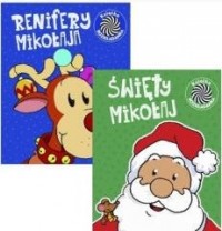 Pakiet: Ruchome obrazki 1 Św. Mikołaj/Renifer - okładka książki