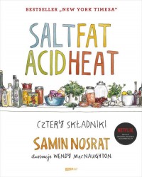 SALT FAT ACID HEAT. Cztery składniki - okładka książki
