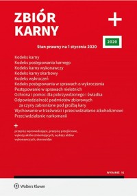 Zbiór karny. PLUS 2020 - okładka książki