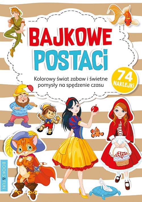 Bajkowe Postaci Kolorowanka Books And Fun Ksiegarnia