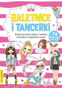 Baletnice i Tancerki Kolorowanka - okładka książki