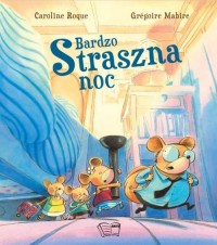 Bardzo straszna noc - okładka książki