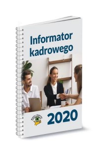 Informator kadrowego 2020 - okładka książki