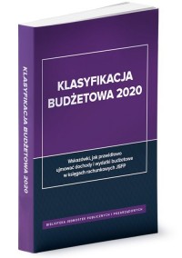 Klasyfikacja budżetowa 2020 - okładka książki