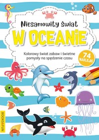 Kolorowanka w oceanie - okładka książki