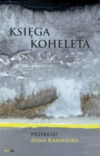 Księga Koheleta - okładka książki