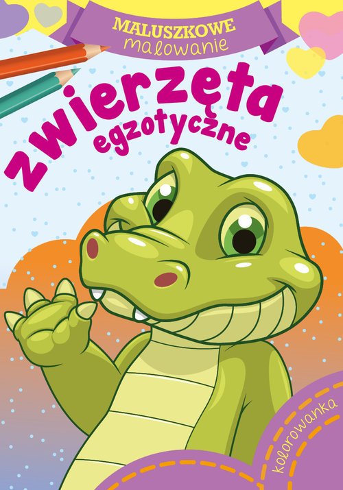Maluszkowe malowanie Zwierzęta - okładka książki