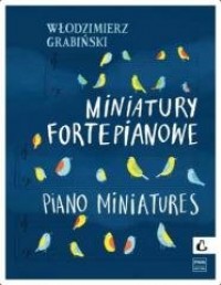 Miniatury fortepianowe - okładka podręcznika
