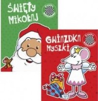 Pakiet: Ruchome obrazki 3 Św. Mikołaj/Myszka - okładka książki