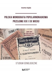 Polska monografia popularnonaukowa - okładka książki