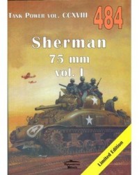 Sherman 75 mm vol. I. Tank Power - okładka książki