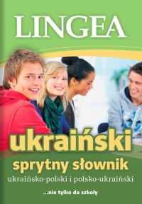 Sprytny słownik ukraińsko - polski, - okładka podręcznika