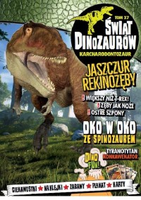 Świat dinozaurów. 37 Karcharodontosaur - okładka książki