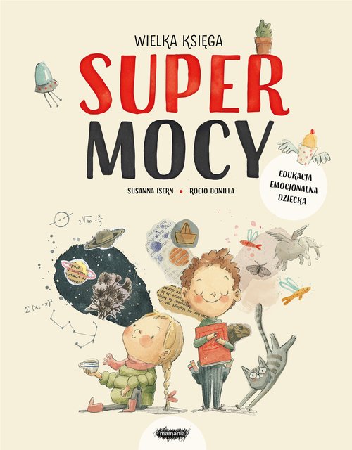 Wielka księga supermocy - okładka książki
