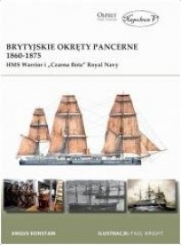Brytyjskie okręty pancerne 1860-1875. - okładka książki