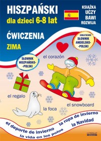 Hiszpański dla dzieci 6-8 lat Zima. - okładka podręcznika