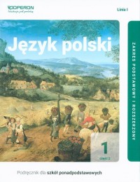 Język polski 1. Podręcznik cz. - okładka podręcznika