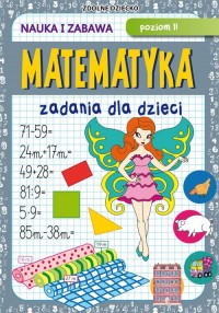 Matematyka Zadania dla dzieci. - okładka podręcznika