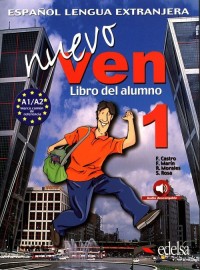 Nuevo Ven 1. Podręcznik + Audio - okładka podręcznika