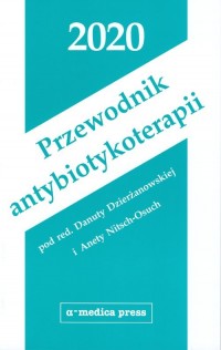 Przewodnik antybiotykoterapii 2020 - okładka książki