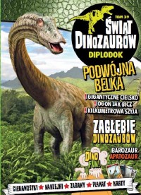 Świat Dinozaurów. 39. DIPLODOK - okładka książki