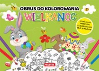 Wielkanoc - obrus do kolorowania - okładka książki