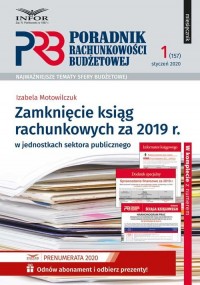 Zamknięcie ksiąg rachunkowych za - okładka książki